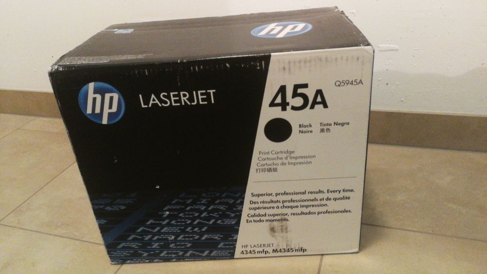 Toner original HP laserjet 45a mfp4345 m4345