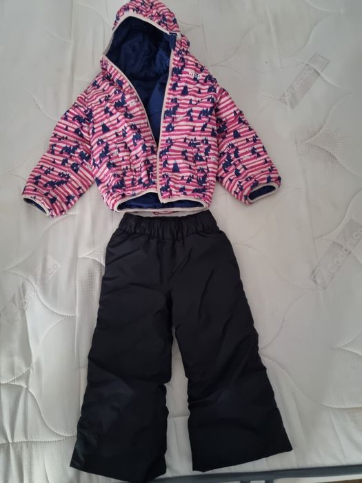 Compleu iarna fetite impermeabil