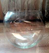 Стъклена колба- за аквариум или декорация