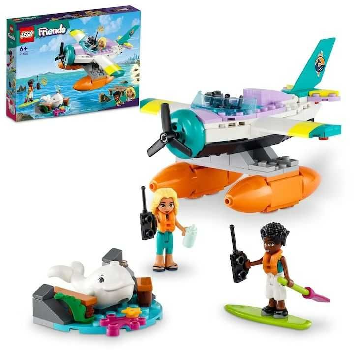 Lego 41752, LEGO® Friends - Avion de salvare pe mare 41752, 203 piese