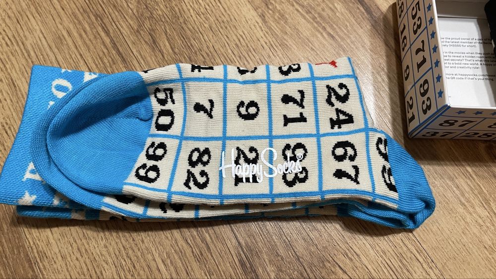 Set Ciorapi Originali Happy Socks Nr. 41-46 Noi In Cutie 2 Perechi