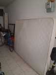 Pat dinnpal +saltea 2.00 lungime  x 1.60m latine