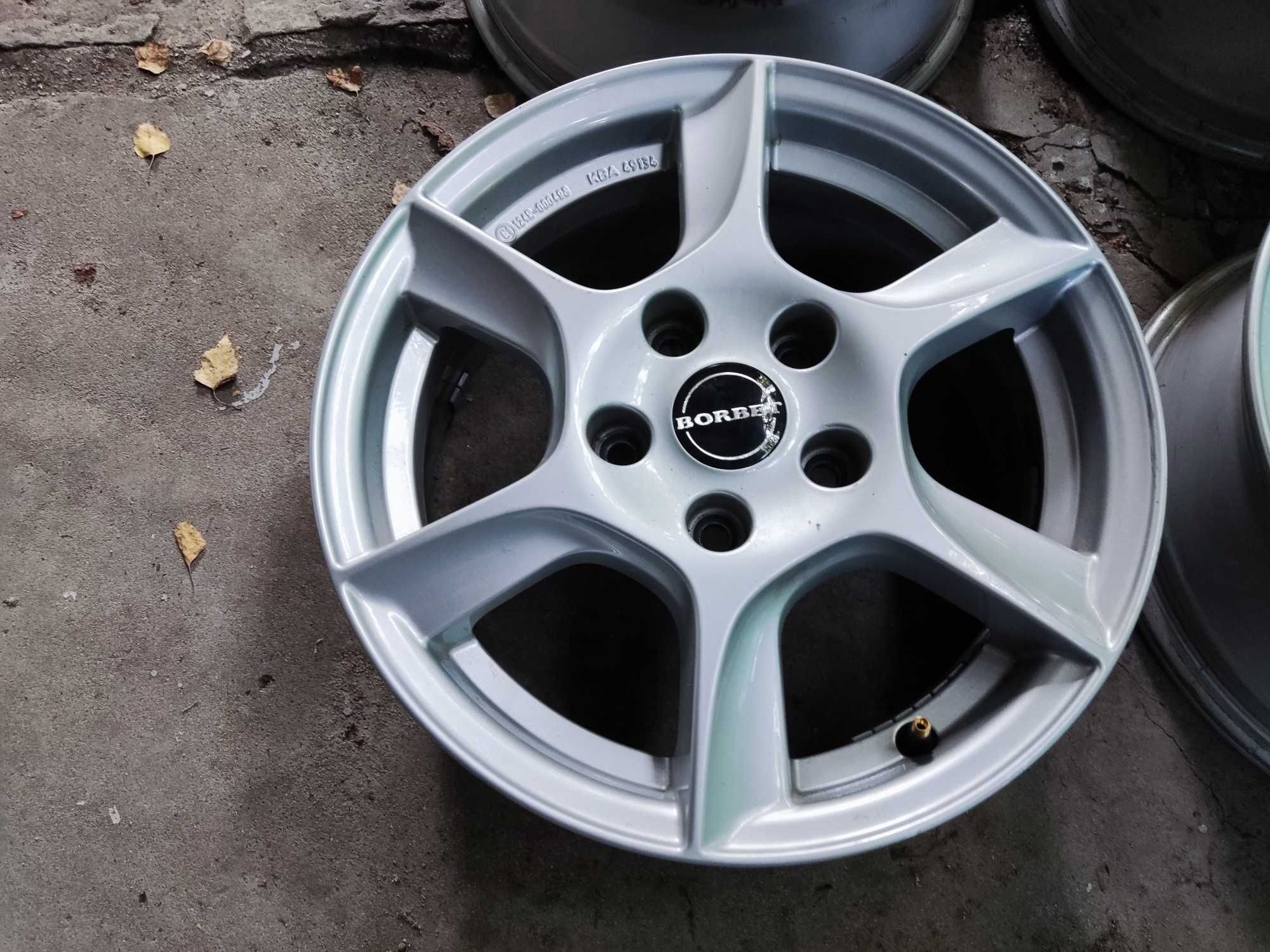 15 цола 5х112 Borbet - Ауди , Шкода , Сеат , Фолксваген 5х112 VW Skoda