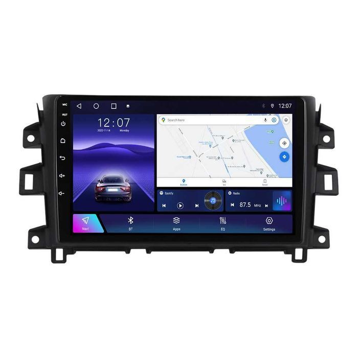 Navigatie Android 14 Nissan Navara NP300 1/8 Gb Waze CarPlay CAMERA