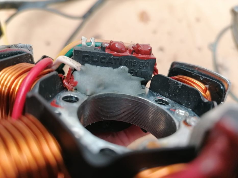 Magnetou ,rotor , stator, Aprilia Rs , Minarelli AM6