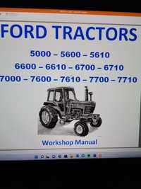 Manual de reparație tractoare Ford 2000 3000 4000 5000 5600 5610 etc
