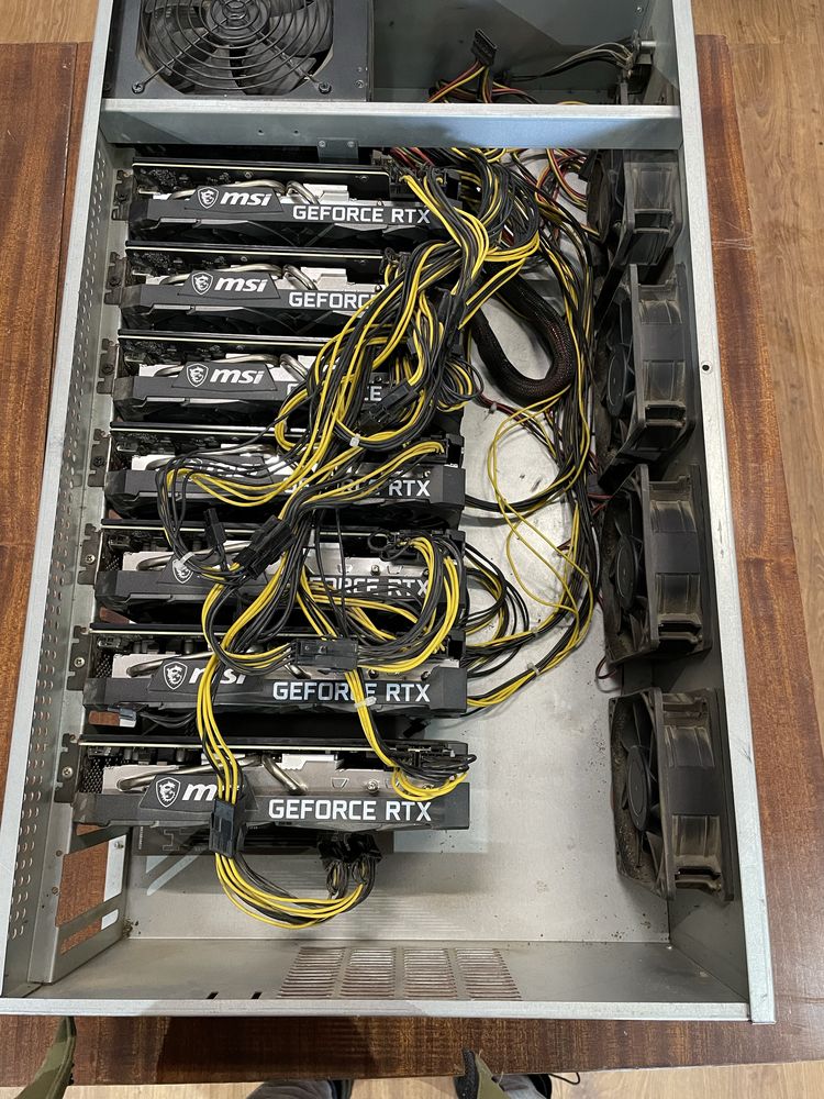 Mining Rig/Копачка RTX 3070