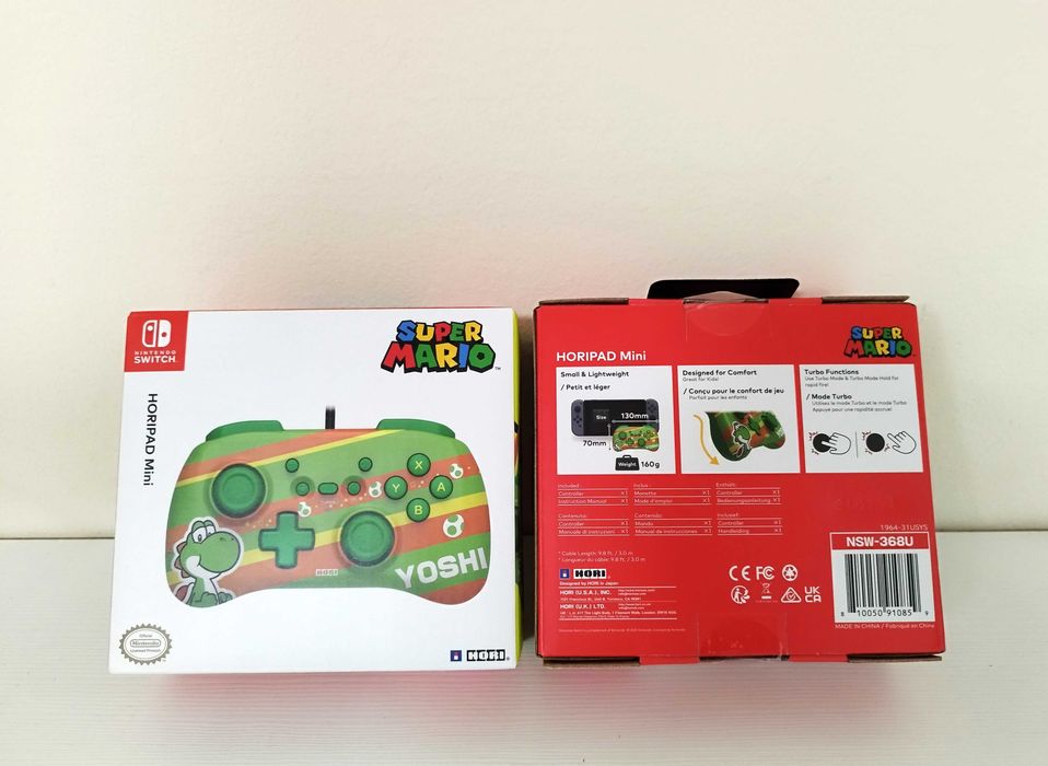 [Nintendo Switch] Контролер HORI - Horipad - Mini, Pikachu/Yoshi/ НОВИ
