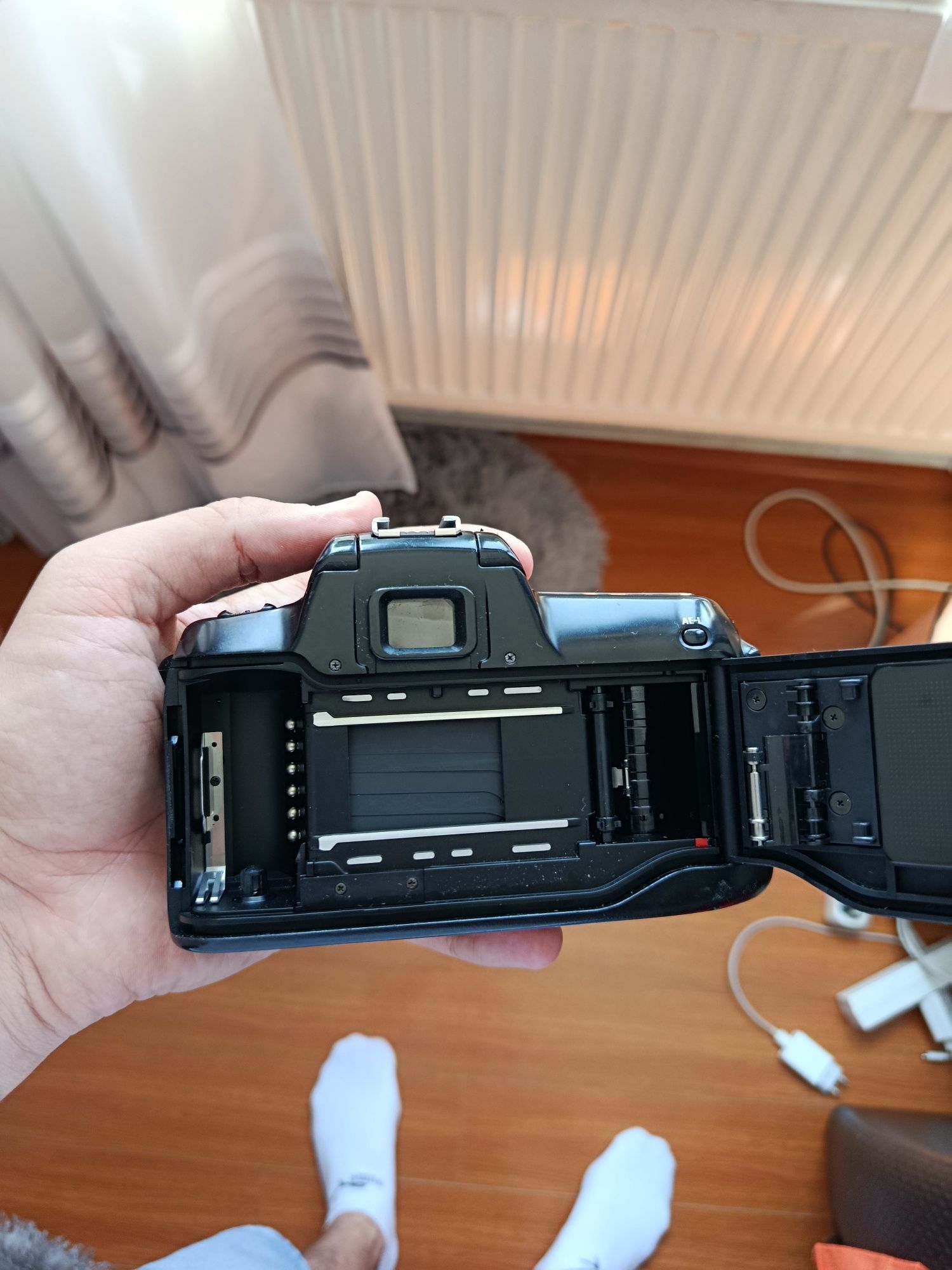 Nikon F50 Panorama SLR 35mm Film Camera Body Only From JAPAN
