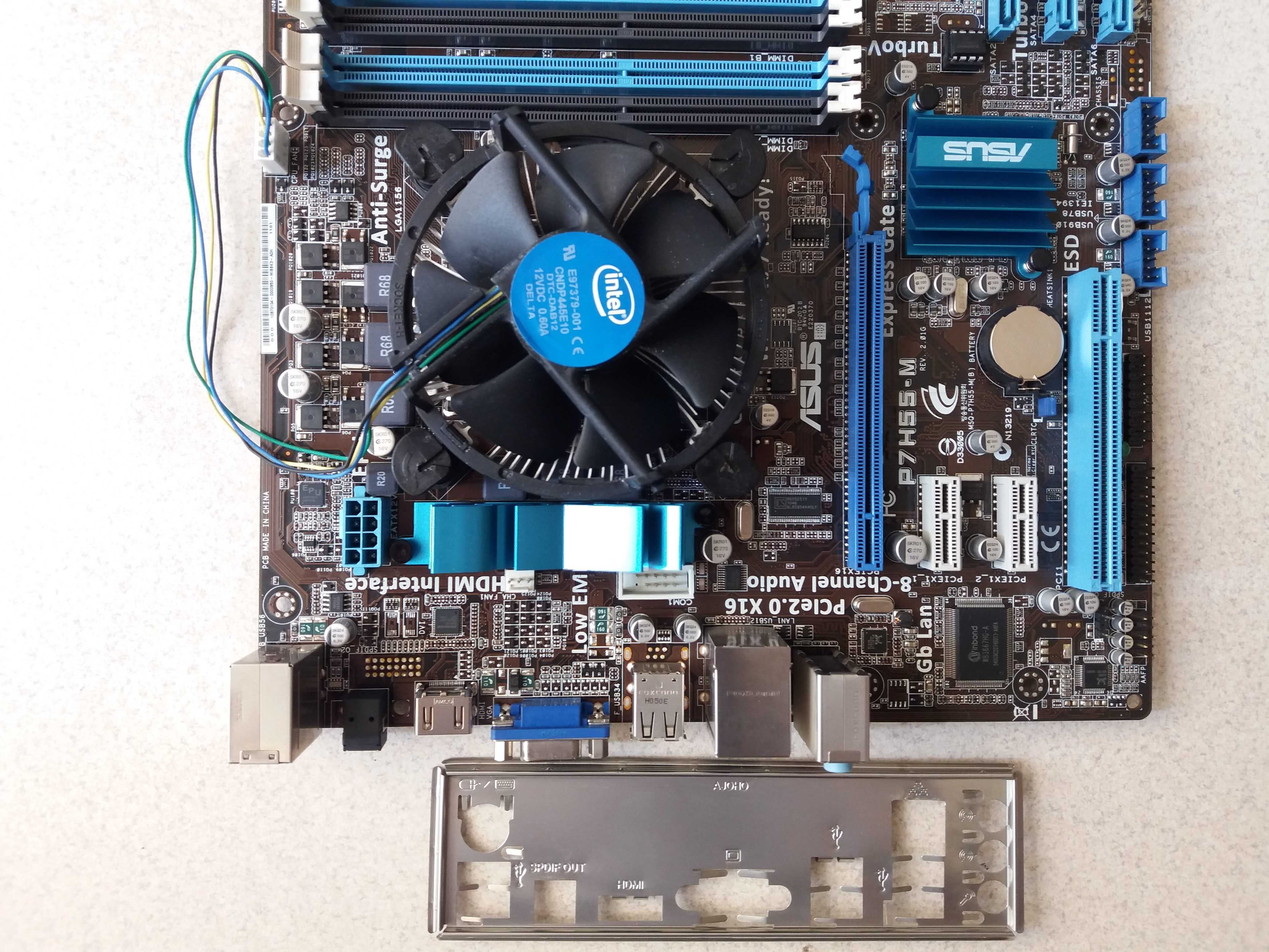Asus P7H55-M/I5 660 - 3.33 GHz