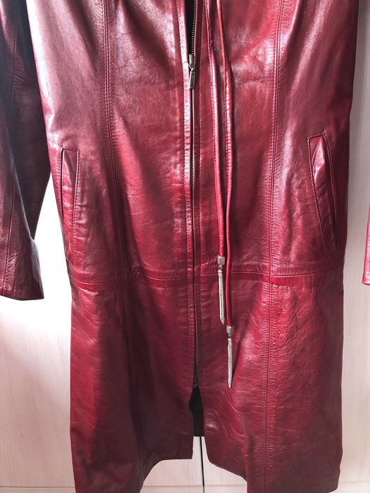 Манто от естествена висококачествена кожа