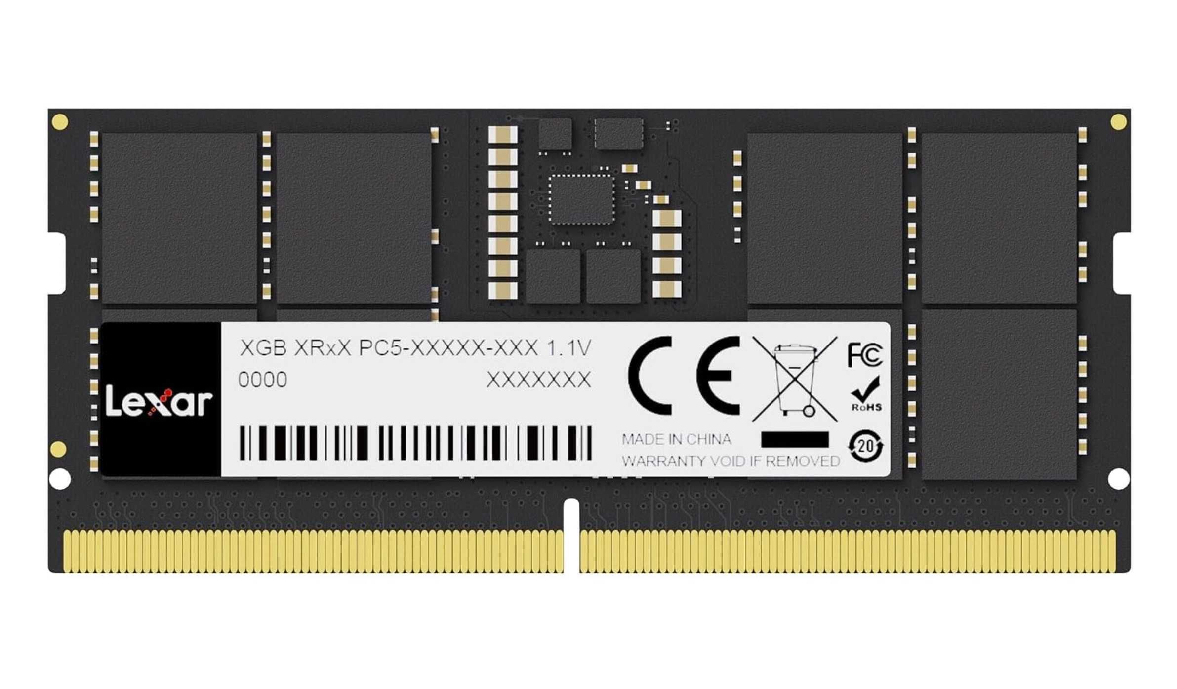 RAM DDR5 16GB Laptop SODIMM  5600MHz Lexar  - Nou Sigilat