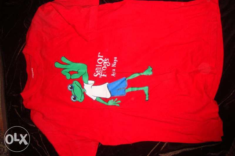 Три оригинлни t-shirt--на Бар -Senior Frogs: