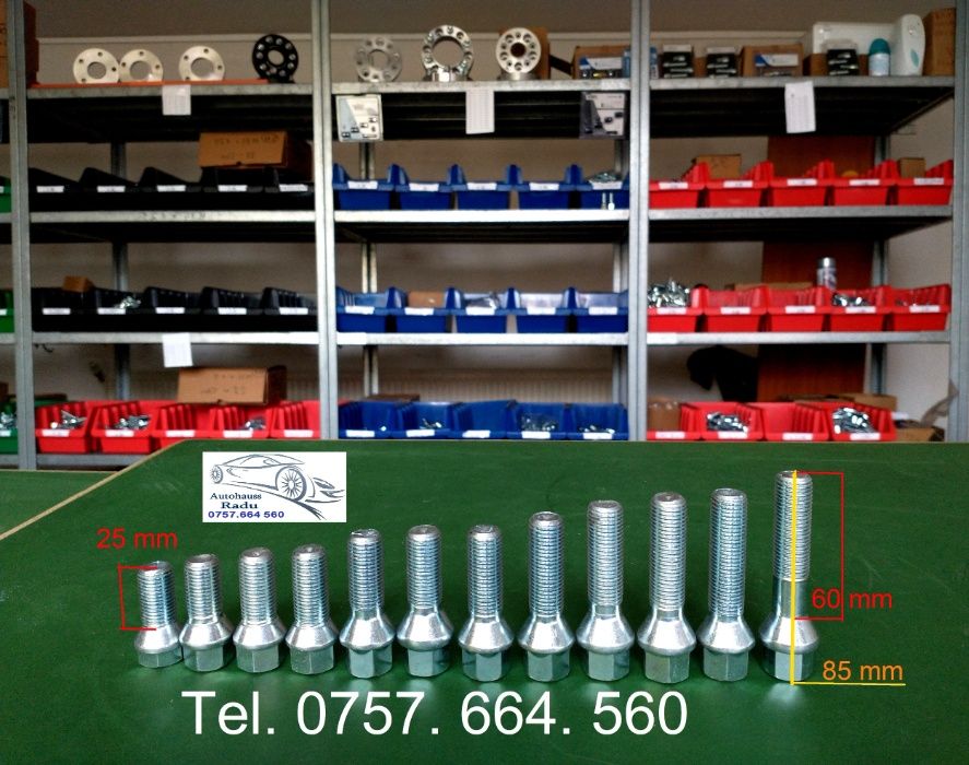 Prezoane VW Audi M14 x 1,5 filet 30 mm cap Conic NOI