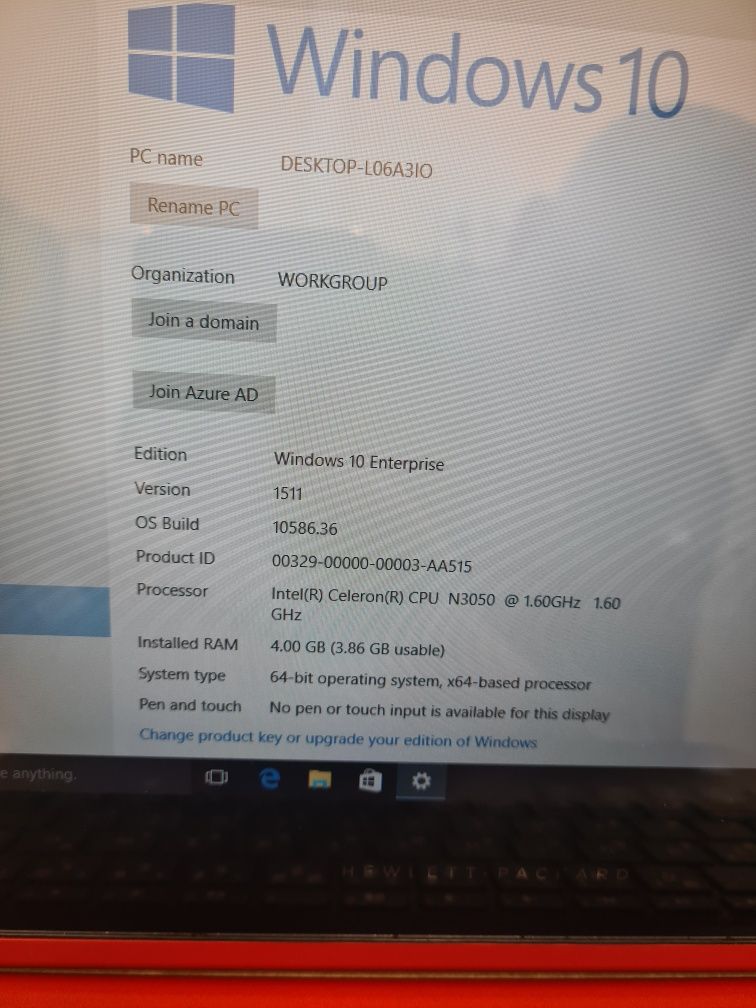 HP Pavilion K100nu
