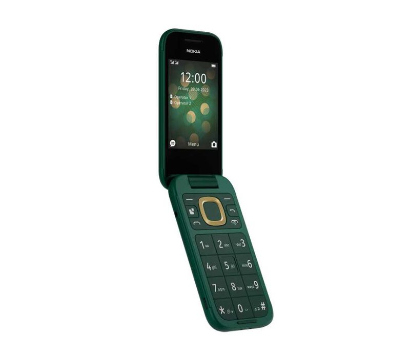 Telefon mobil Nokia 2660 Flip, Dual SIM, 4G, Green