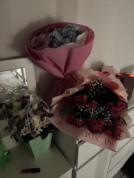 свежие цветочки красивые