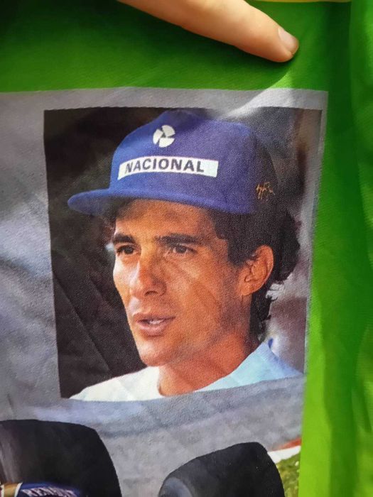 Оригинална фланелка на великия Ayrton Senna