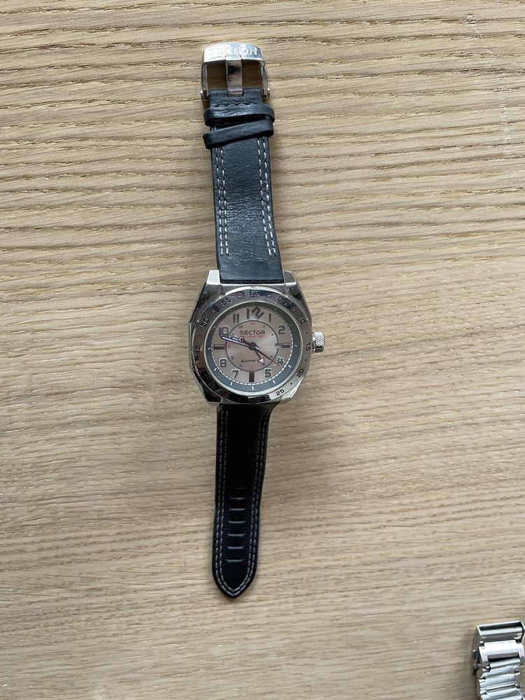 Ceas curea piele Sector, Fossil, Timex,