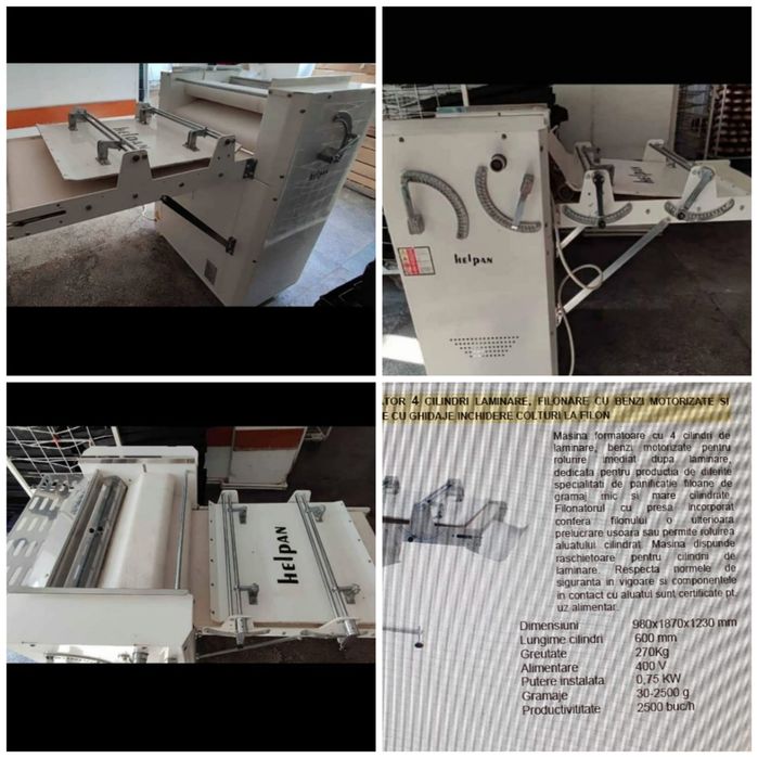 Echipamente brutarie patiserie pizza