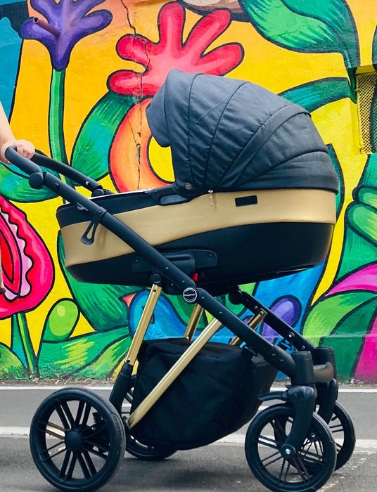 Vând cărucior Krausman 3 în 1 LEXXO Gold – testat ADAC