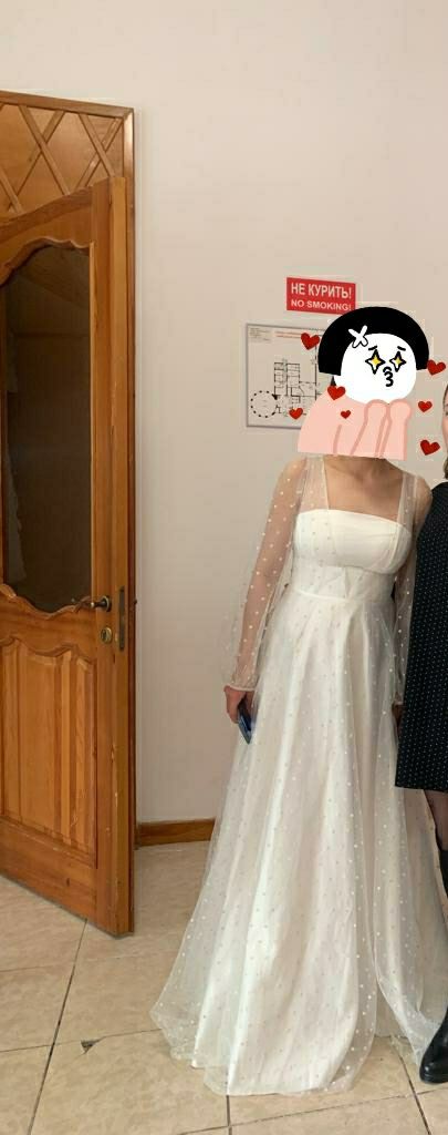 Свадебное платье в идеальном состоянии 44 размера
