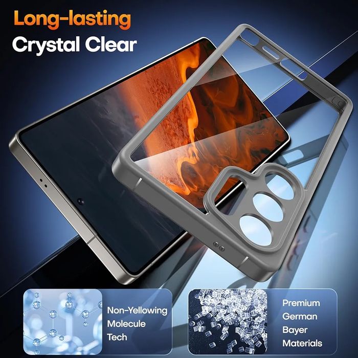 Husa protectie + 2 folii protectoare samsung galaxy s25 ultra/S25 plus