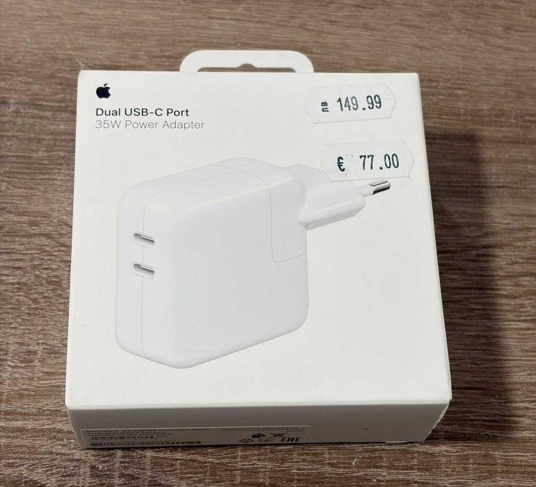 Apple Power Adapter duel usb-c port 35W
