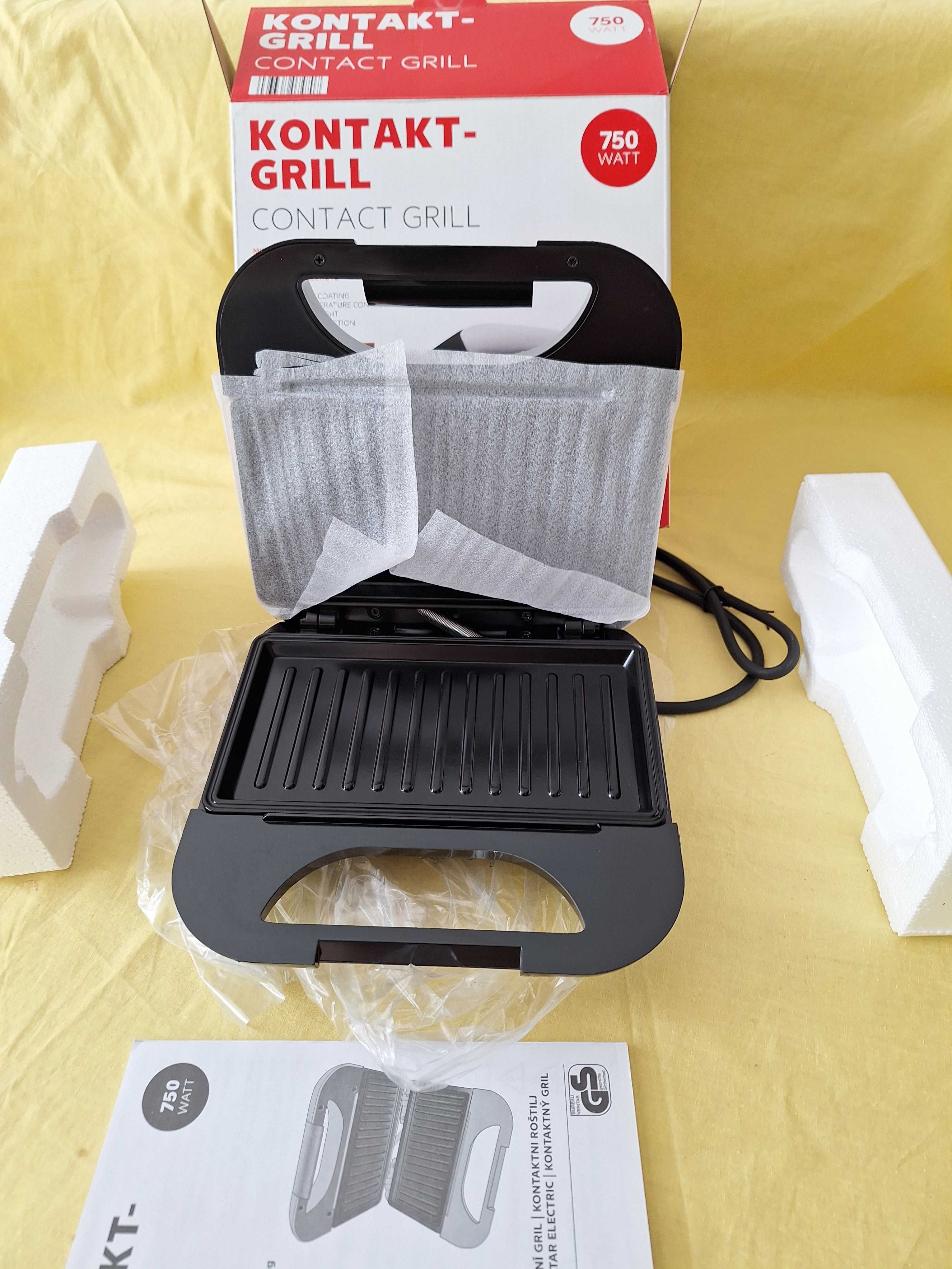 Gratar GRILL electric, putere 750 W, strat anti aderent