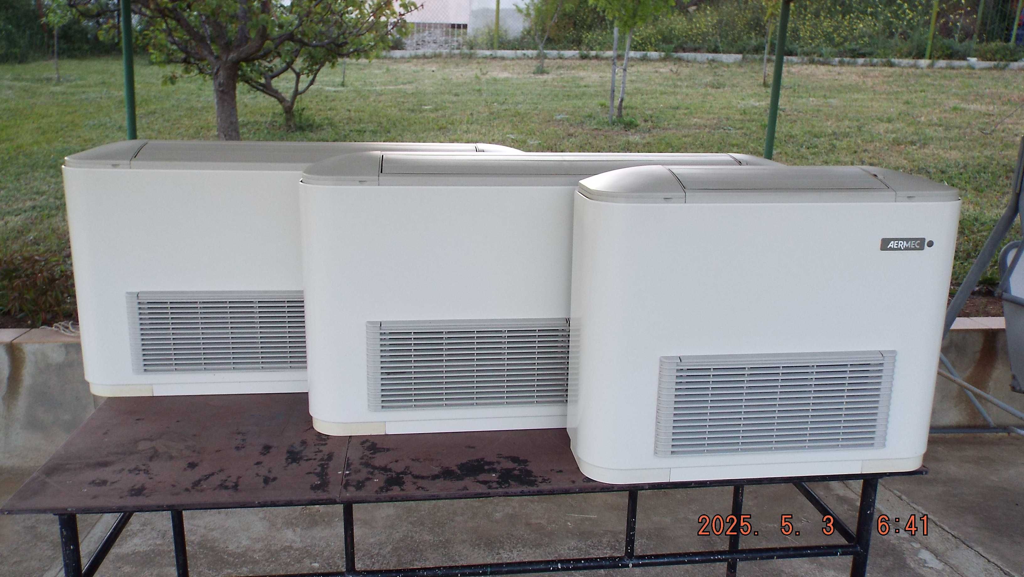 Конвектори 3 броя от чилър система AERMEC (2x2KW + 1X1KW)