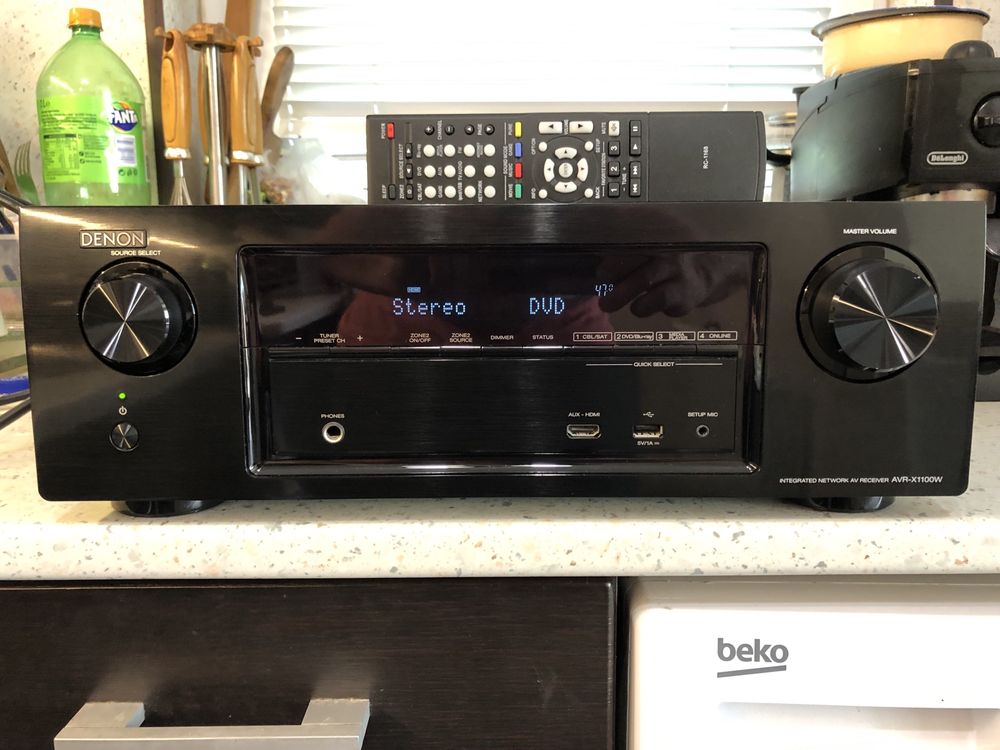 Като нов Denon AVR-X1100 Bluetooth Wi-Fi