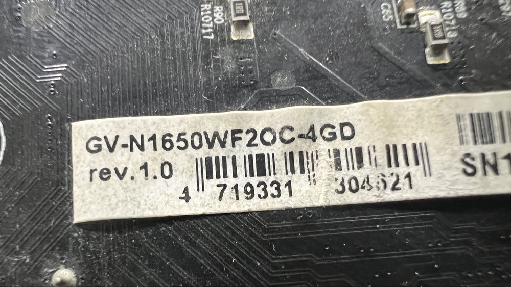 Продам видеокарту Nvidia 1650 4 GB.