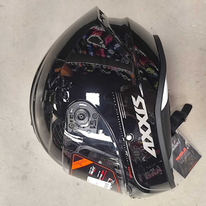 Каска AXXIS Draken S Solid A11 Gloss Black - Код: 83139