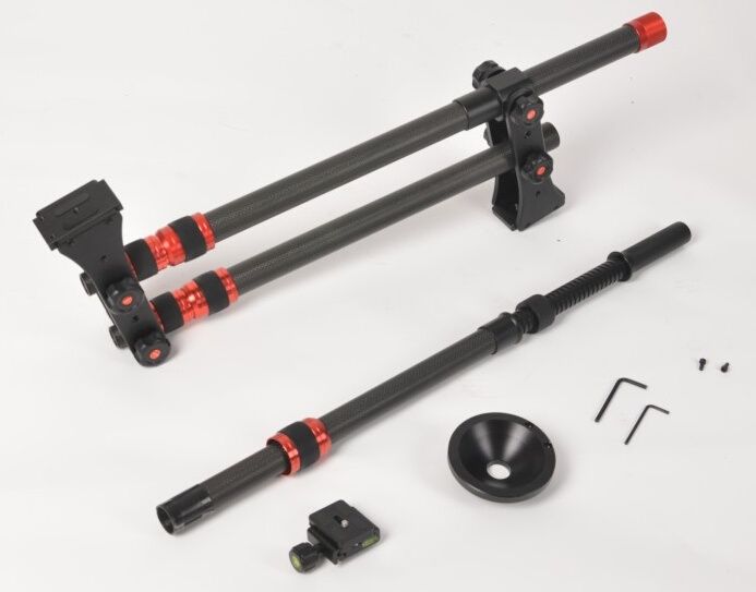 Macara video JY1285C Carbon Fiber Portable Camera Crane Jib Arm