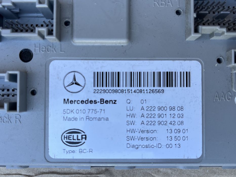 Modul / Calculator Mercedes C Class W205 GLC X253 C253