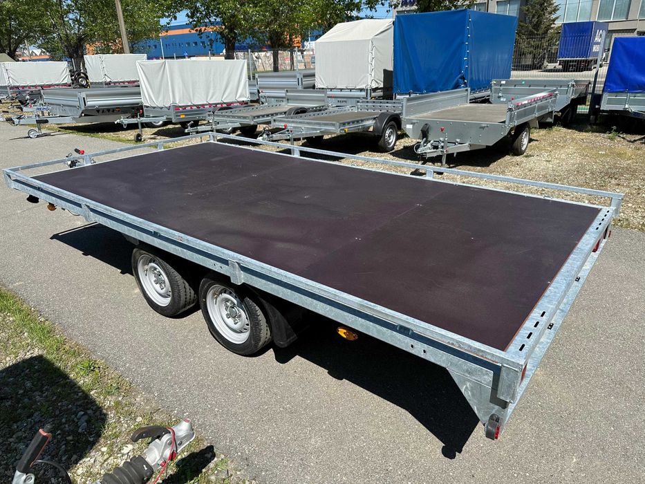 Remorca Cargo Flat Repo /2700/3000kg ,carte rar,numere provizorii