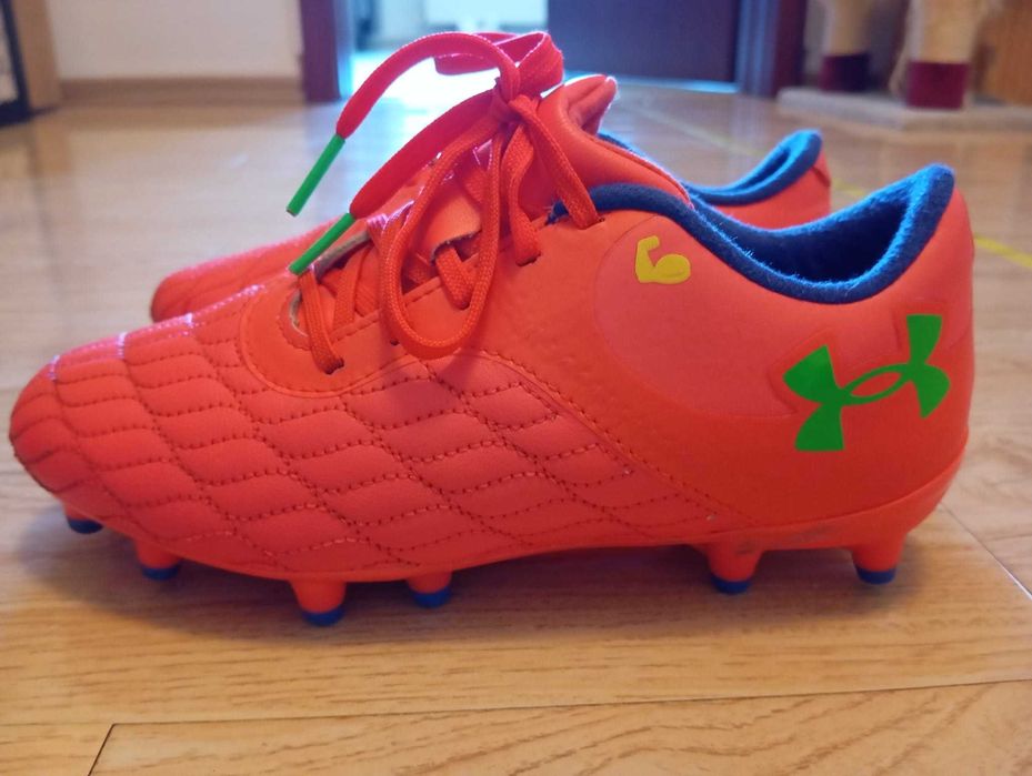 Ghete de fotbal pentru copii Under Armour Magnetico marimea 36.5