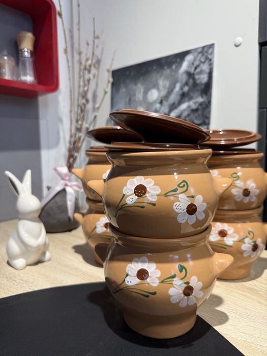 Глиняные горшочки для запекания