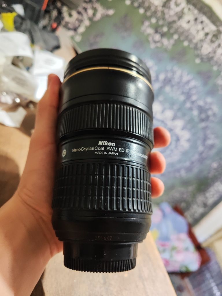 Nikon AF-S NIKKOR 24-70mm f/2.8G ED

Продам профессиональный объектив