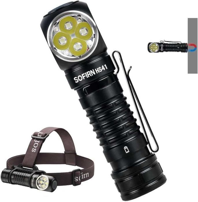 Lanterna frontala  Sofirn HS41 de 4000 lumeni / 21700