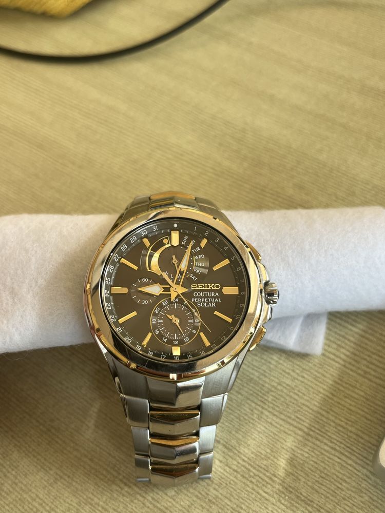 Seiko coutura perpetual solar мъжки часовник