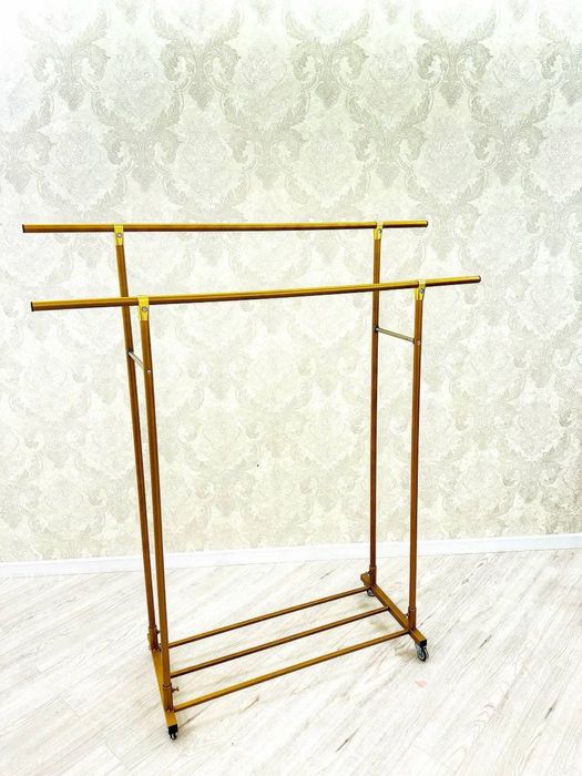 вешалка металлическая напольная усиленная 100 кг