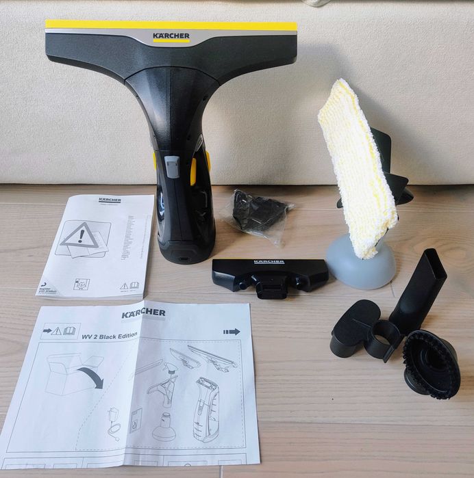 Kärcher aspirator geamuri WV 2 Black Edition, nou