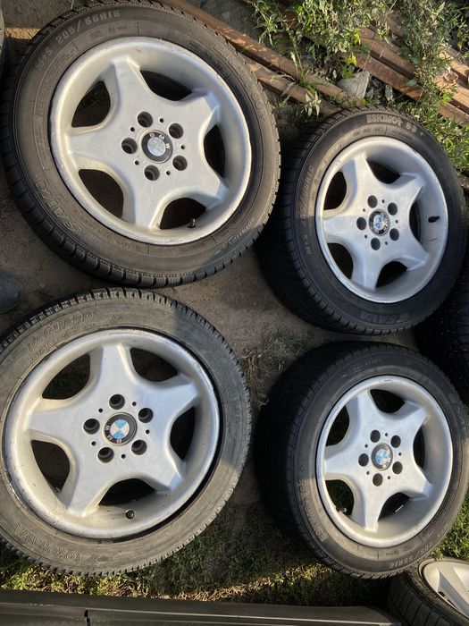 Комплект диски с шинами 205/55/16 205/55R16 BMW.