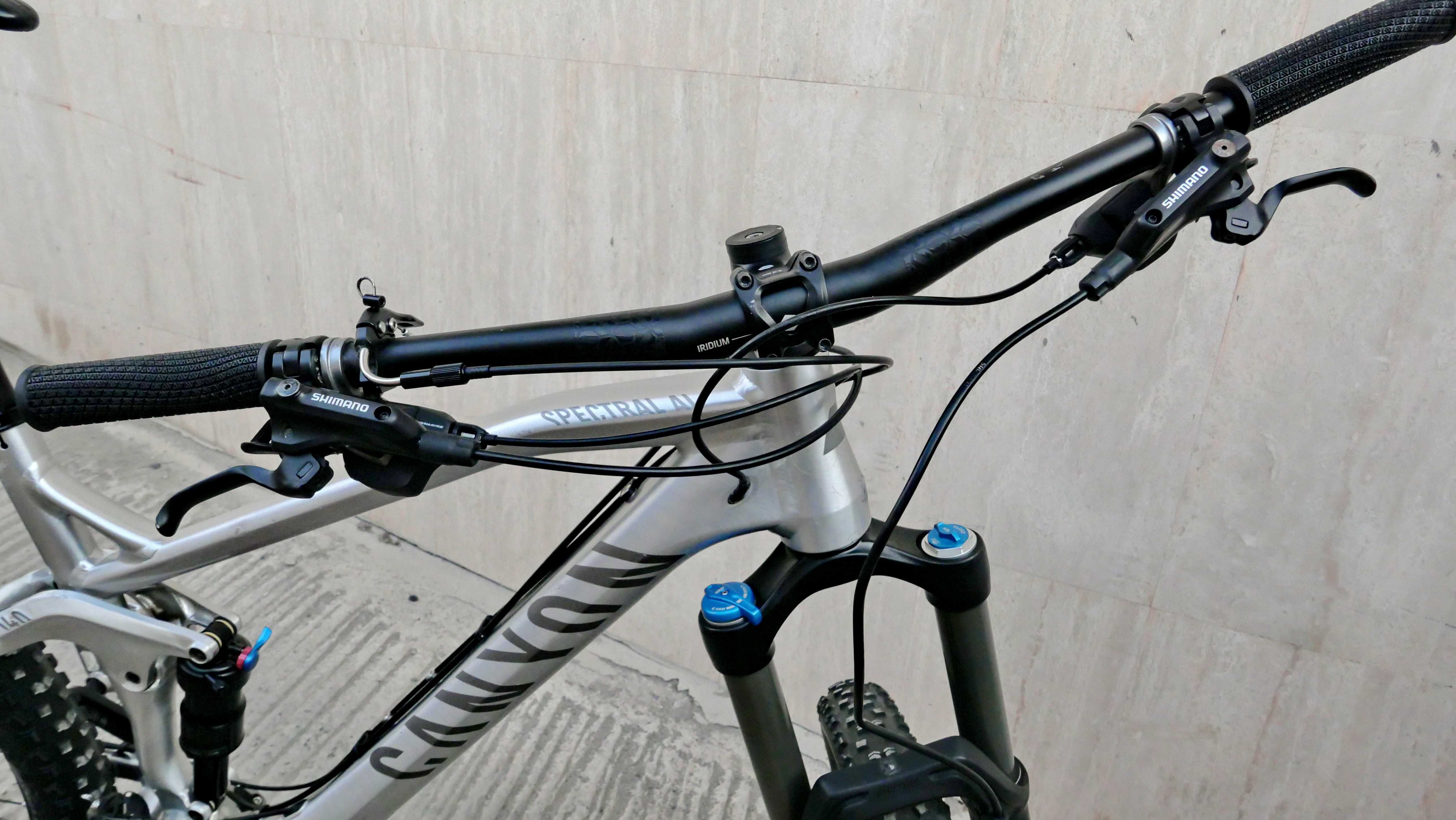 Canyon Spectral, 27.5 M, FOX 140 ход, 2х11, Deore XT, SLX