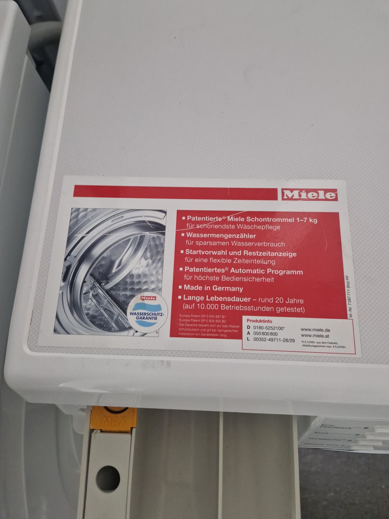 Пералня Miele W 5801 A+++ 7 Кг