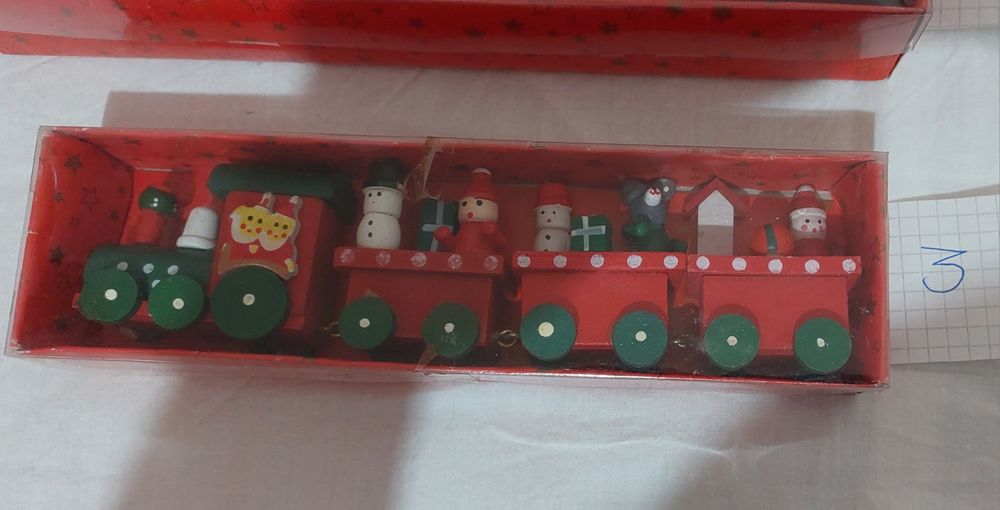 Trenuleț lemn jucărie