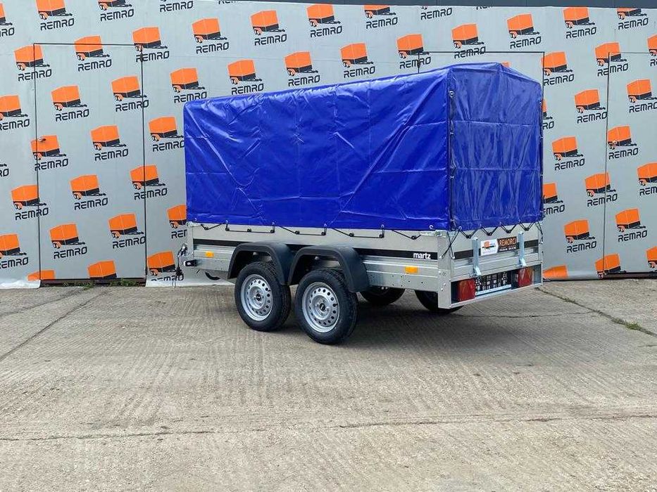 Remorca noua Martz Premium L264 2 axe 750 kg CIV si nr provizorii