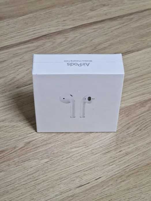 Airpods generatia 2 cu Carcasa Wireless