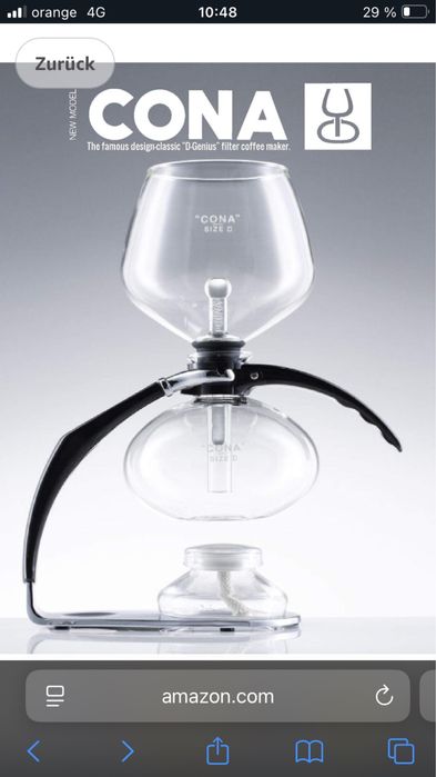 Espressor/Cafetiera Cona Size D vintage